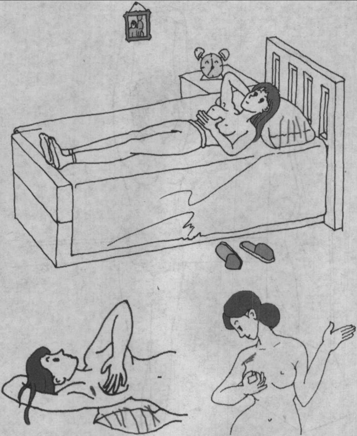 23. 乳房的自我檢查的具體步驟與方法是什么?